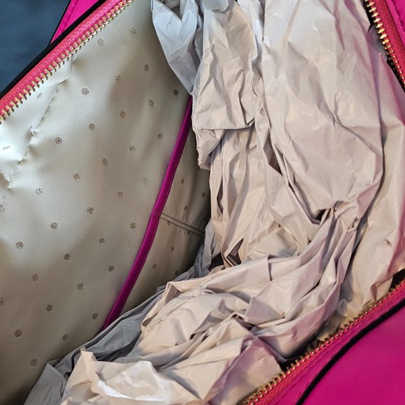 Kate Spade Large Beau Bag in Pink Red - Picture 10 of 10